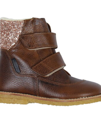Angulus Vinterstøvler Tex Cognac    For Velcro
