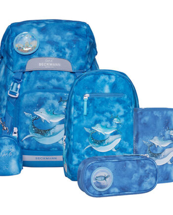 Beckmann Skoletaskesæt Classic Ocean