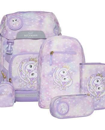 Beckmann Skoletaskesæt Classic Unicorn Princess
