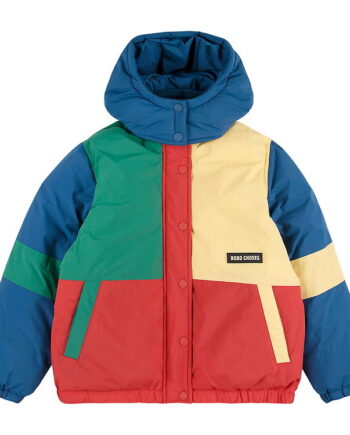 Bobo Choses Dynejakke Color Block Multicolor