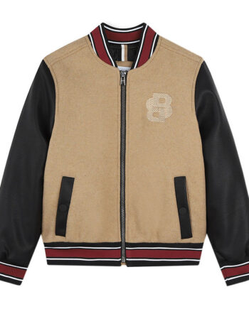 Boss Jakke Uld Cookie    Sort Rød