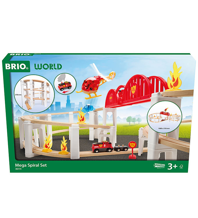 Brio World Mega Spiralsæt 73 Dele 36114