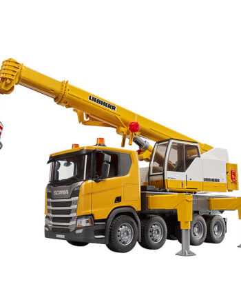 Bruder Arbejdsmaskine Scania Super 560r Liebherr Kr  03571