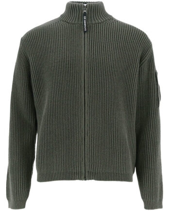 Company Cardigan Strik Grape Leaf Green