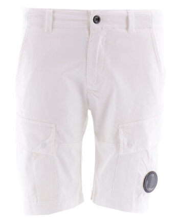 Company Shorts Bermuda Gauze White