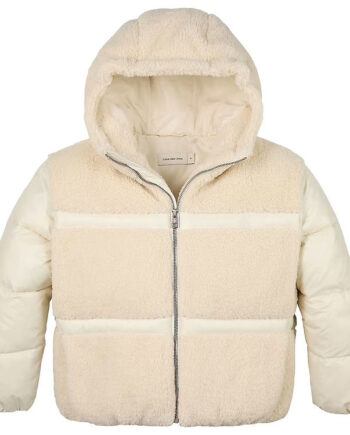 Calvin Klein Dynejakke    Fleece Whitecap Gray