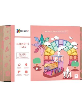 Connetix Magnetsæt 202 Dele Pastel Mega Pack