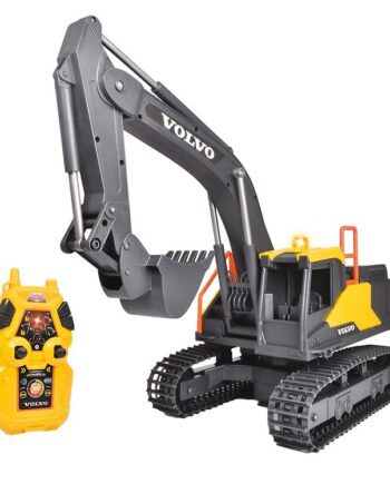 Dickie Toys Fjernstyret Arbejdsbil Rc Mining Excavator Lys