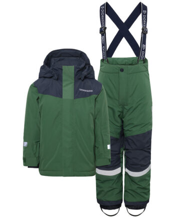 Didriksons Skisæt Skare Pine Green