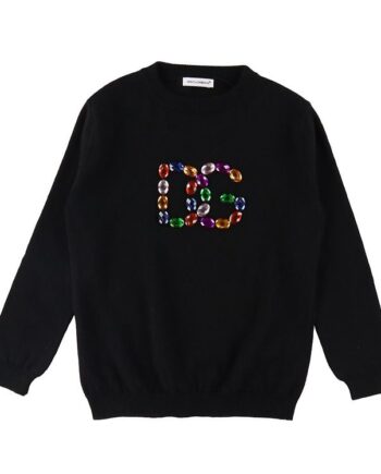 Dolce   Gabbana Bluse Uld Light Therapy Sort    Sten