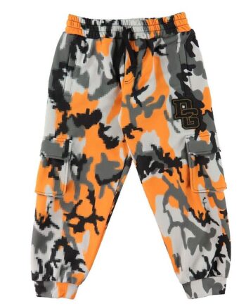 Dolce   Gabbana Bukser Reborn To Live Orange Grå Camouflage