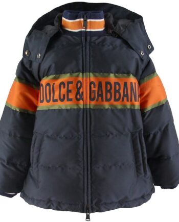 Dolce   Gabbana Dunjakke Navy    Orange