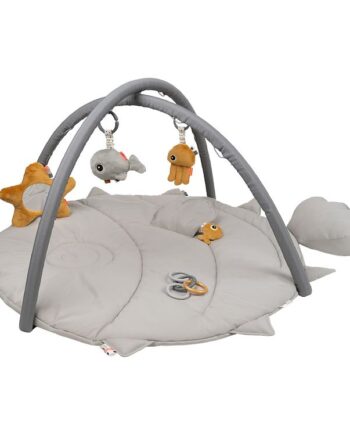 Done By Deer Aktivitetstæppe Sea Friends Grå