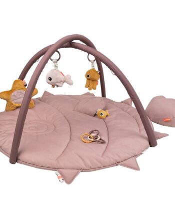 Done By Deer Aktivitetstæppe Sea Friends Pudder