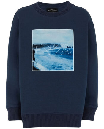 Emporio Armani Bluse Naval Academy    Print