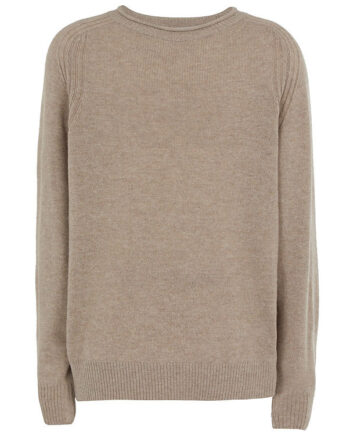 Emporio Armani Bluse Viskose Uld Beigemeleret    Blå