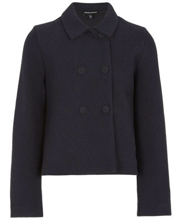 Emporio Armani Cardigan Rib Navy