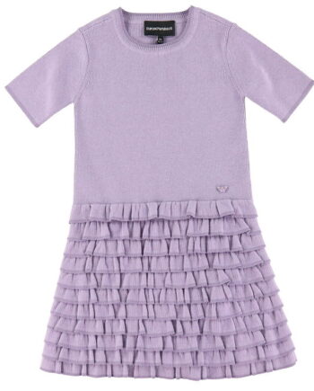 Emporio Armani Kjole Strik Wisteria