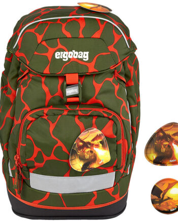 Ergobag Skoletaske Prime Fire Dragonbear