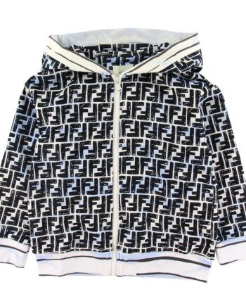 Fendi Cardigan Lyseblå    Logo