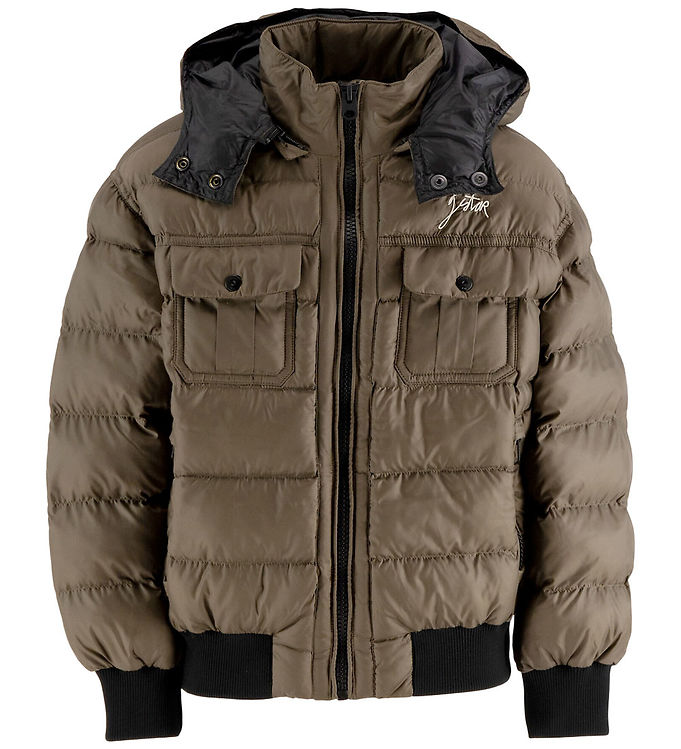 -star Raw Dynejakke Dark Olive