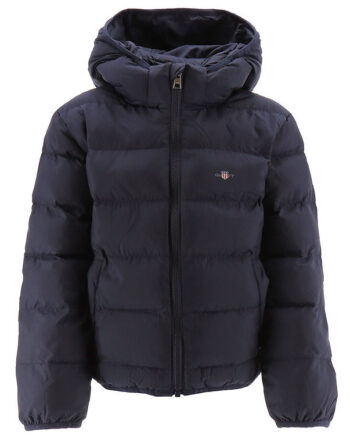 Gant Dynejakke Light Padded Shield Evening Blue