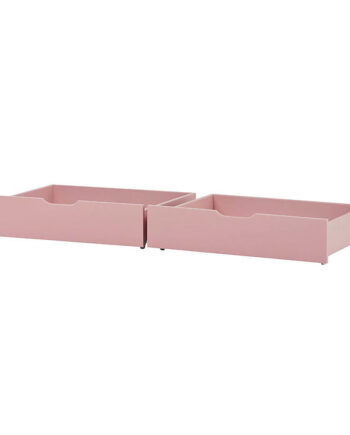 Hoppekids Skuffer    Hjul   Stk  70x160 Cm Pale Rose