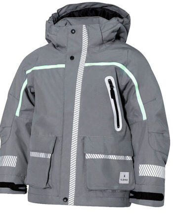 Ildhu Vinterjakke Norly Light Grey    Selvlysende Reflekser