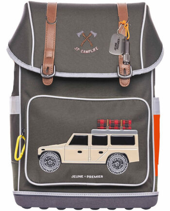 Jeune Premier Skoletaske 18l Ergomaxx Camp Life