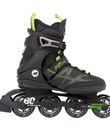 K2 Rulleskøjter        80 Pro Sort Grøn Inliner