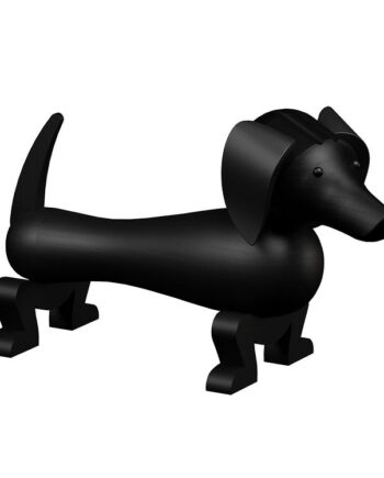 Kay Bojesen Træfigur Gravhund Mellem Mørk Bejdset Eg