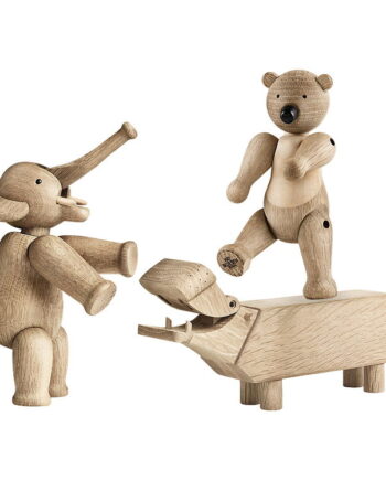 Kay Bojesen Træfigurer Sampak Liliput   Pak Eg