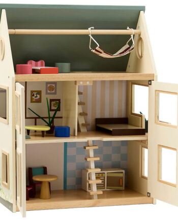 Kids Concept Dukkehus Aiden 46 Cm Træ Multifarve