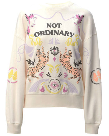 Lala Berlin Sweatshirt Izoni Not Ordinary Egret