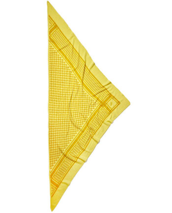 Lala Berlin Tørklæde Triangle Trinity Classic   Gul