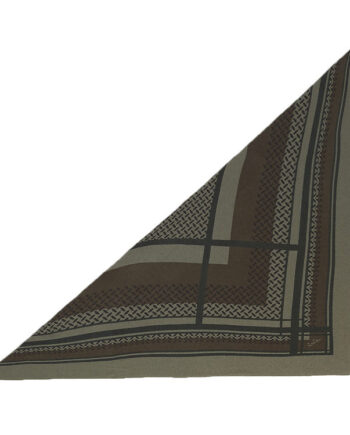 Lala Berlin Tørklæde 180x80 Triangle Double Heritage Leaf