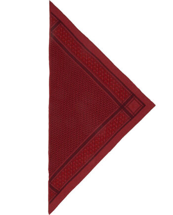 Lala Berlin Tørklæde 162x85 Triangle Monogram   Corovan On
