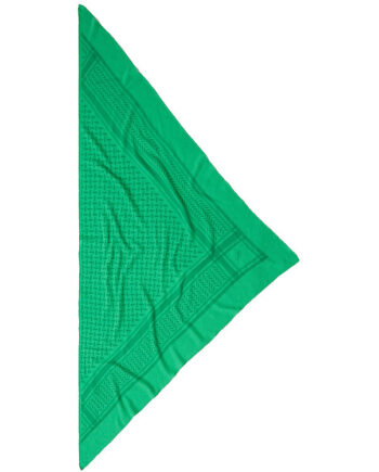 Lala Berlin Tørklæde 162x85 Triangle Trinity Cra Cra Grøn