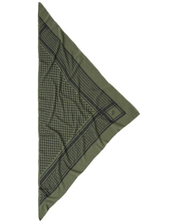 Lala Berlin Tørklæde 162x85 Triangle Trinity Moss Asphalt