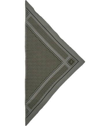 Lala Berlin Tørklæde 162x85 Triangle Trinity Neo   Green