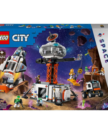 Legoâ  City Rumbase Og Raketaffyringsrampe 60434 1422 Dele