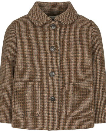 Marmar Jakke Uld Oval Earthy Check