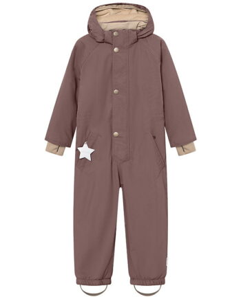 Mini   Ture Flyverdragt Matwanni Fleece Peppercorn Plum