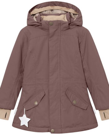 Mini   Ture Vinterjakke Matvelaja Peppercorn Plum