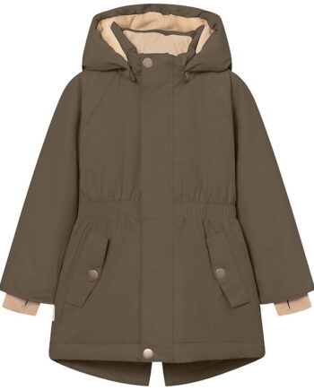 Mini   Ture Vinterjakke Matvikania Fleece Tarmac Green