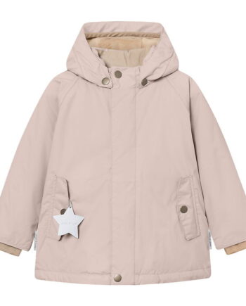 Mini   Ture Vinterjakke Matwally Fleece Cloudy Rose