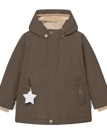 Mini   Ture Vinterjakke Matwally Fleece Tarmac Green