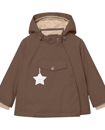 Mini   Ture Vinterjakke Matwang Fleece Chestnut Brown