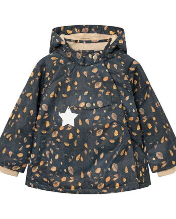 Mini   Ture Vinterjakke Matwang Fleece Falling Leaves