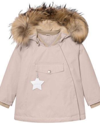 Mini   Ture Vinterjakke Matwang Fleece Fur Cloudy Rose
